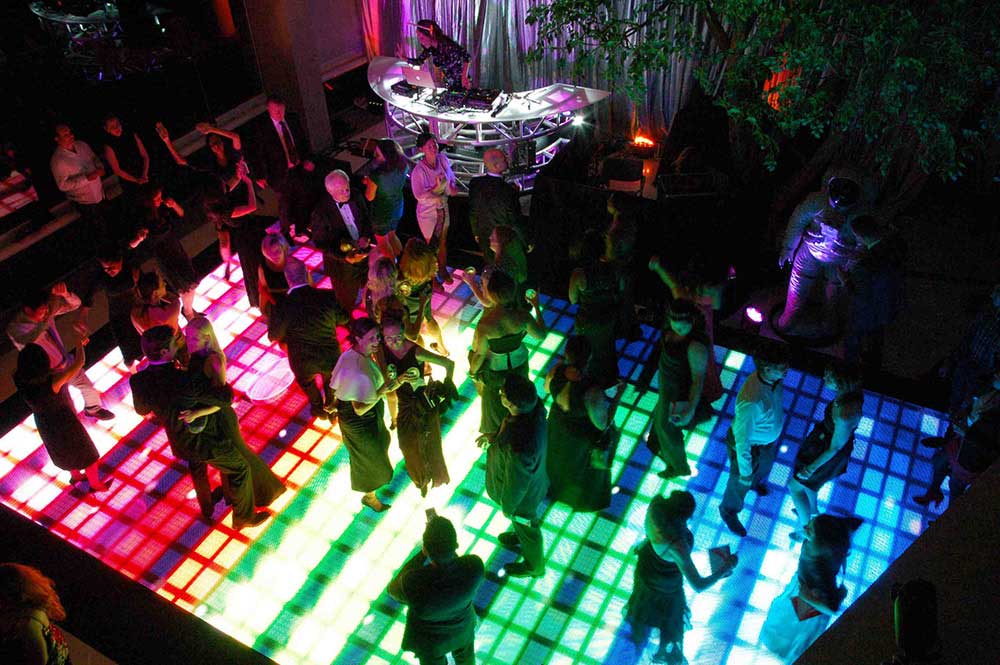 led dance floor