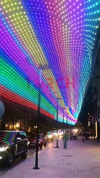 led mesh strip 