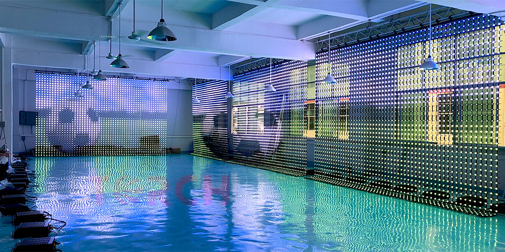 M6 LED mesh screen, soft LED display, transparent LED mesh